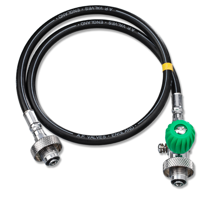 AP Oxygen Decanting Hose (Scuba to Scuba) AP8L